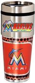 Marlins Travel Tumbler Hi-Def Metallic Graphics