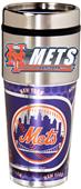 MLB Mets Travel Tumbler Hi-Def Metallic Graphics
