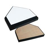 Professional Home Plate Wood Bottom B035 Professional Home Plate Wood Bottom B035