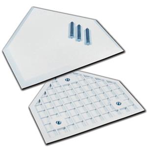 Champro Waffle Bottom Home Plate with Spikes B032