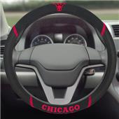Fan Mats NBA Chicago Bulls Steering Wheel Covers Fan Mats NBA Chicago Bulls Steering Wheel Covers