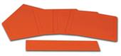 Orange Throw Down Rubber Bases (Set of 5) B023 Orange Throw Down Rubber Bases (Set of 5) B023