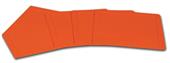Champro Throw Down Orange Rubber Bases (Set of 4) Champro Throw Down Orange Rubber Bases (Set of 4)
