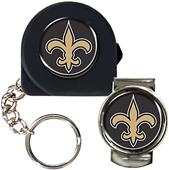 NFL New Orleans Saints 6' Tape Measure/Money Clip
