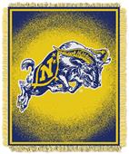 Northwest NCAA US Naval Academy Jacquard Throws