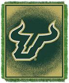 Northwest NCAA South Florida Bulls Jacquard Throws