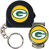 NFL Green Bay Packers 6' Tape Measure/Money Clip