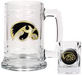 NCAA Iowa Hawkeyes Boilermaker Set