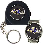 NFL Baltimore Ravens 6' Tape Measure/Money Clip