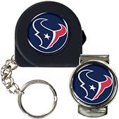 NFL Houston Texans 6' Tape Measure/Money Clip Set
