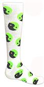 Red Lion Yin-Yang Athletic Socks