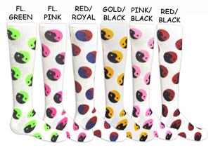 Red Lion Yin-Yang Athletic Socks