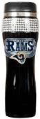 NFL St. Louis Rams 14oz Black Bling Tumbler