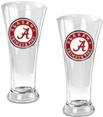 NCAA Alabama 2pc Premiere Pilsner Glass Set