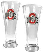 NCAA Ohio State 2pc Premiere Pilsner Glass Set