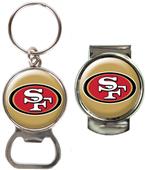 NFL San Francisco 49ers Bottle Opener/Money Clip