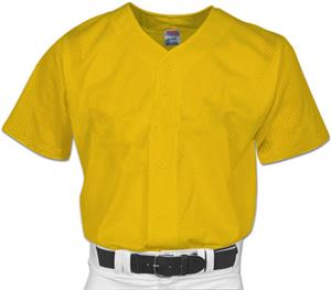 Adult Mesh Full Button Baseball Jersey Closeout