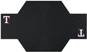 Fan Mats MLB Texas Rangers Motorcycle Mat Fan Mats MLB Texas Rangers Motorcycle Mat