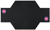Fan Mats NBA Detroit Pistons Motorcycle Mat Fan Mats NBA Detroit Pistons Motorcycle Mat