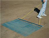 Baseball Infield Drag Mat Plated Steel Mesh
