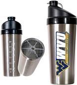 NCAA West Virginia Stainless Protein Shaker
