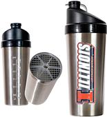 NCAA Fighting Illini Stainless Protein Shaker