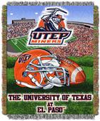 Northwest NCAA UTEP Miners HFA Tapestry Throws Northwest NCAA UTEP Miners HFA Tapestry Throws