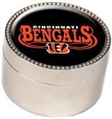 NFL Cincinnati Bengals Metal Trinket Box