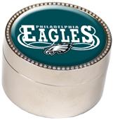 NFL Philadelphia Eagles Metal Trinket Box