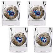 NFL Tennessee Titans Open Field Square Shot Glass