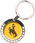 NCAA Wyoming Cowboys Rhinestone Key Chain