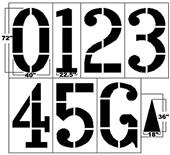 Newstripe 6' Football Field Stencil Kit Newstripe 6' Football Field Stencil Kit