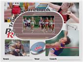 Blazer Athletic Track Scorebook Blazer Athletic Track Scorebook