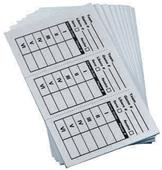 Blazer Athletic Volleyball Line-Up Cards Blazer Athletic Volleyball Line-Up Cards
