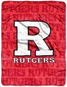 Northwest NCAA Rutgers University Grunge Throws
