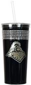 NCAA Purdue Black Bling Tumbler w/Straw