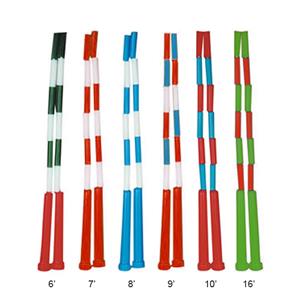 Plastic Segmented Jump Ropes - Braided Nylon