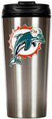 NFL Miami Dolphins 16oz Slim Travel Tumbler