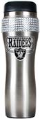 NFL Oakland Raiders 14oz Stainless Bling Tumbler