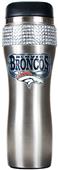 NFL Denver Broncos 14oz Stainless Bling Tumbler