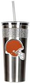 NFL Cleveland Browns 16oz Bling Tumbler w/ Straw