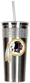 NFL Washington Redskins Bling Tumbler w/ Straw
