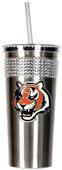NFL Cincinnati Bengals 16oz Bling Tumbler w/ Straw