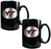 NCAA Virginia Tech Hokies 2pc Coffee Mug Set