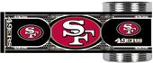 NFL San Francisco 49ers Metallic Wrap Can Holders