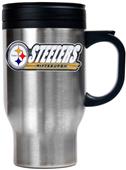 NFL Pittsburgh Steelers Stainless Steel Travel Mug