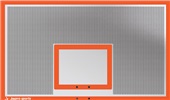 Steel or Aluminum Basketball Perforated Backboard
