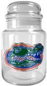 NCAA Florida Gators Glass Candy Jar