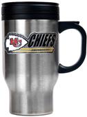 NFL Kansas City Chiefs Stainless Steel Travel Mug