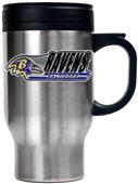 NFL Baltimore Ravens Stainless Steel Travel Mug